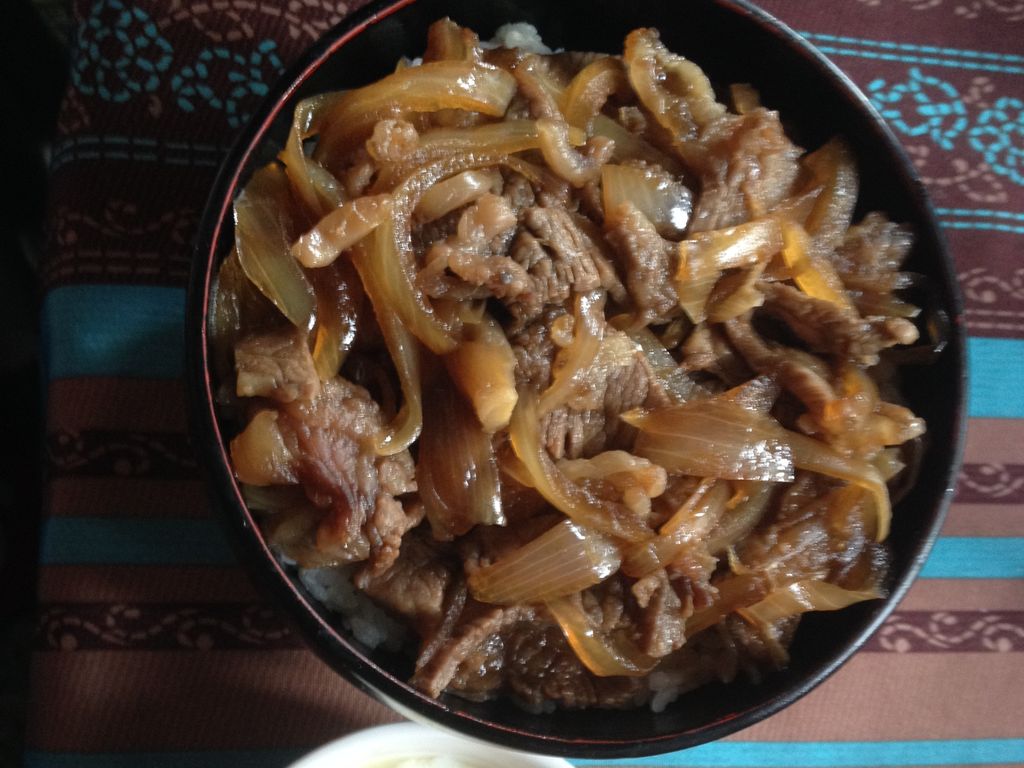 Gyudon Japonais
